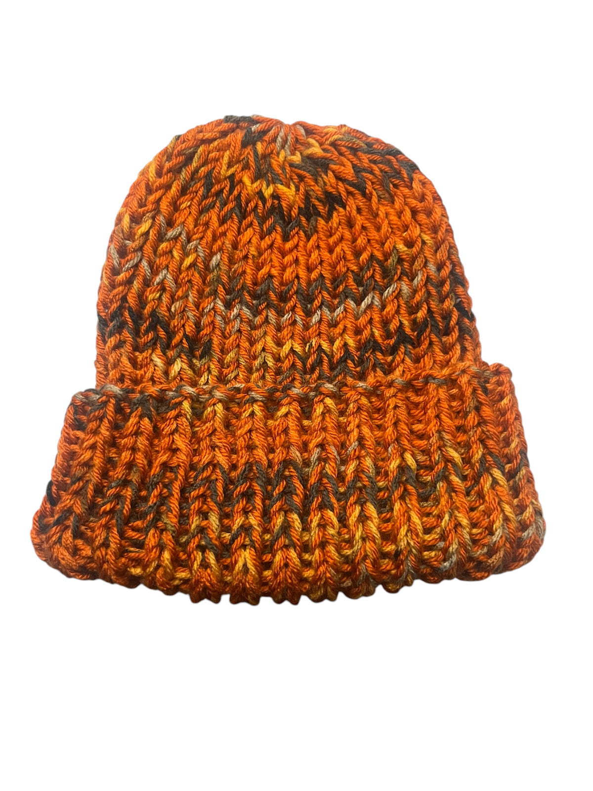 Stretchy Knit Beanie - Pumpkin Patch