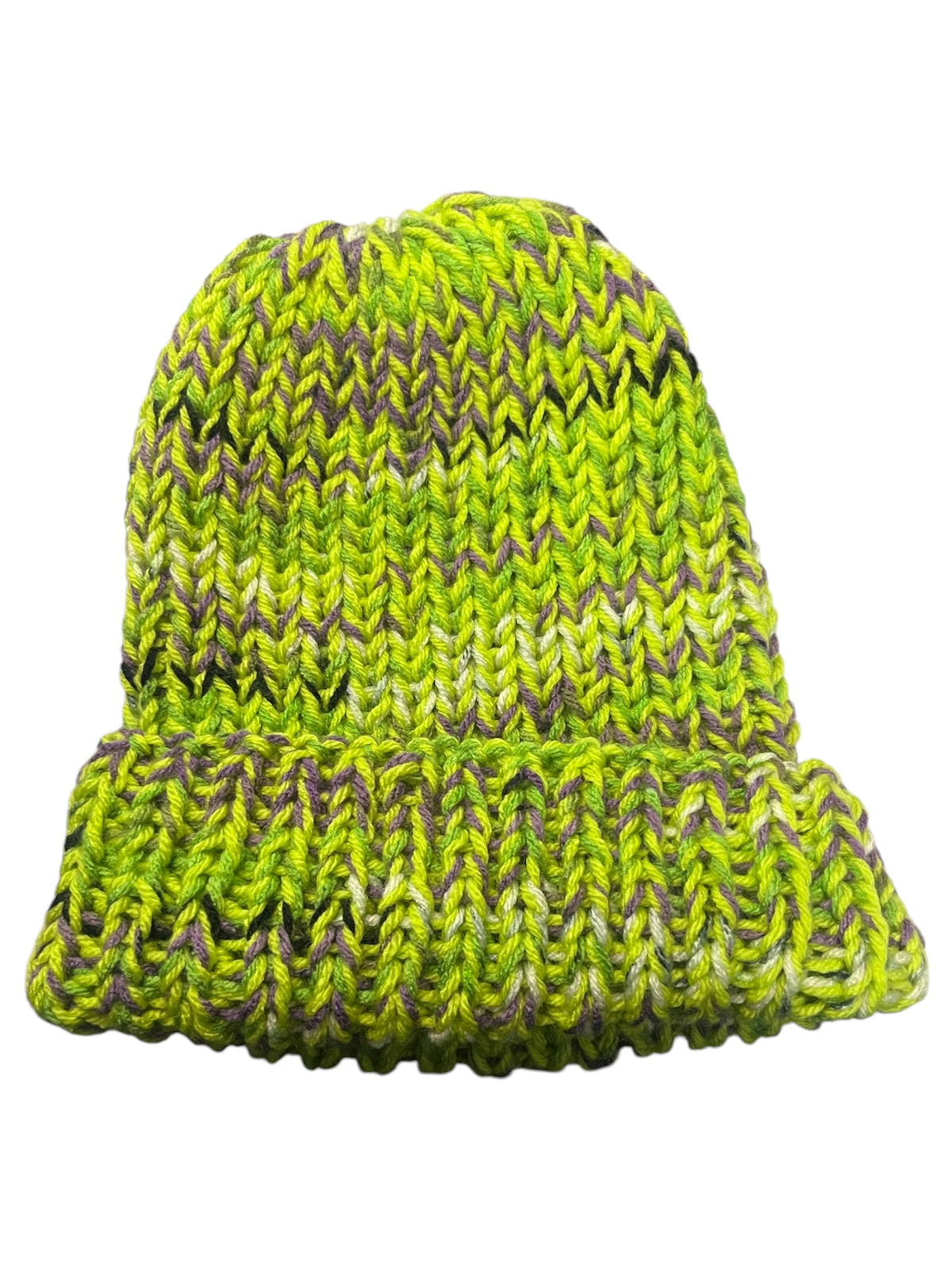 Stretchy Knit Beanie - Halloween Slime