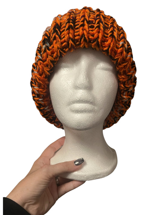 Stretchy Knit Beanie - Classic Halloween
