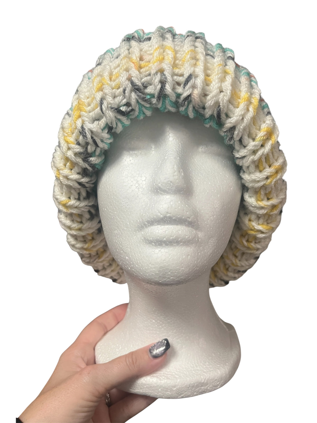 Stretchy Knit Beanie - Painted Canyon