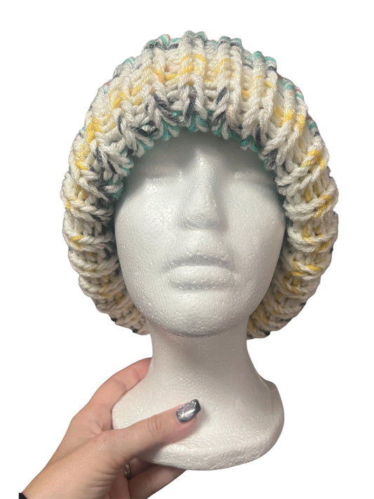 Stretchy Knit Beanie - Painted Canyon