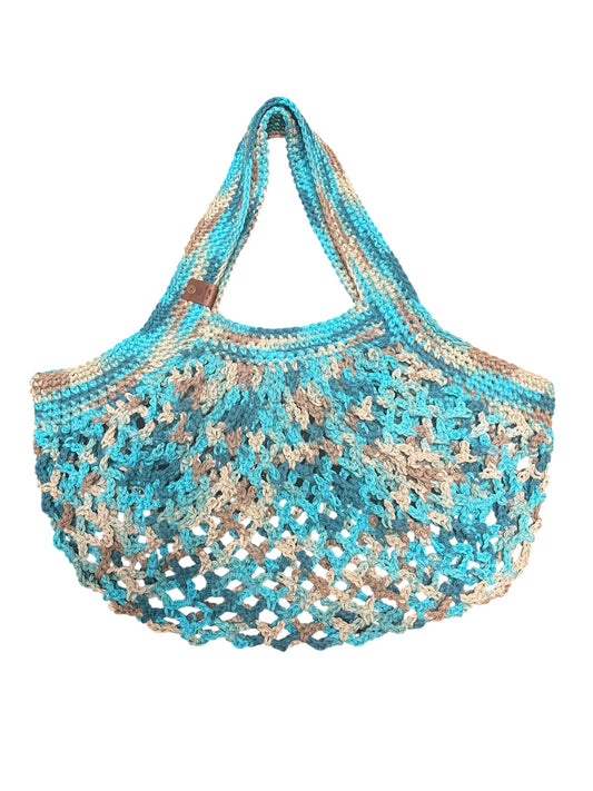 Pebble Beach Ombre Mesh Market Bag